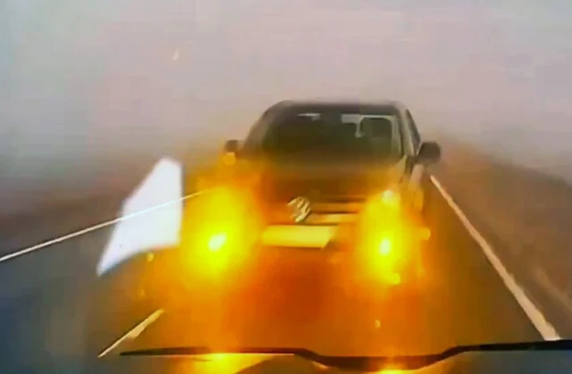  Массовое ДТП произошло в условиях сильного тумана в Ростовской области