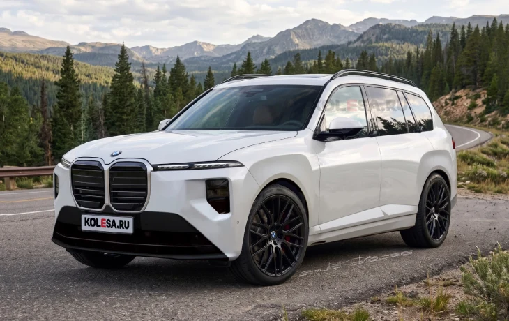 BMW X7 второго поколения: новые изображения