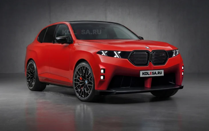 Новый BMW X5 M (G95): первые изображения