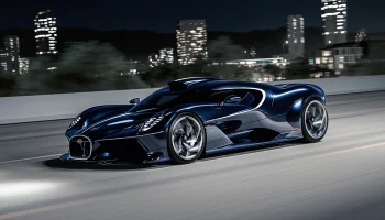 Bugatti Destrier: дорожный &laquo;боевой конь&raquo; на базе трекового суперкара Bugatti Bolide
