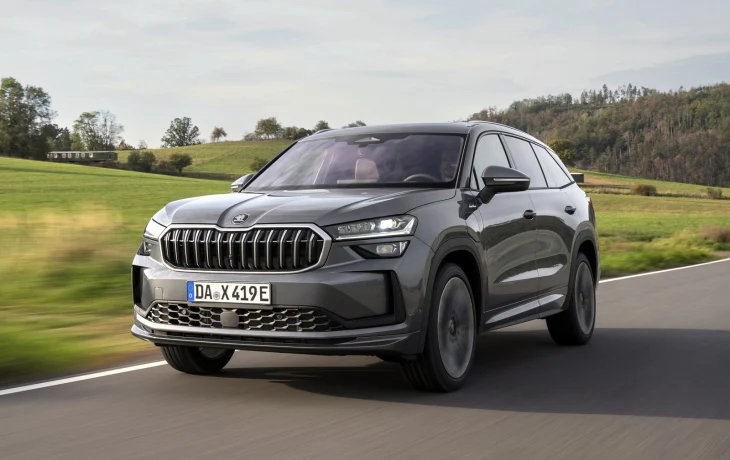 Skoda Kodiaq получил более мощную гибридную установку и новую версию Laurin &amp; Klement