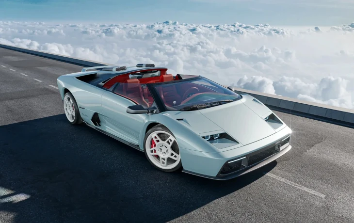 Eccentrica V12 Roadster: открытая версия рестомода на базе Lamborghini Diablo