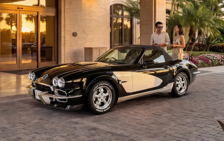Родстер Mitsuoka LA1: вдохновлён классическим Chevrolet Corvette, сделан на базе Mazda MX-5