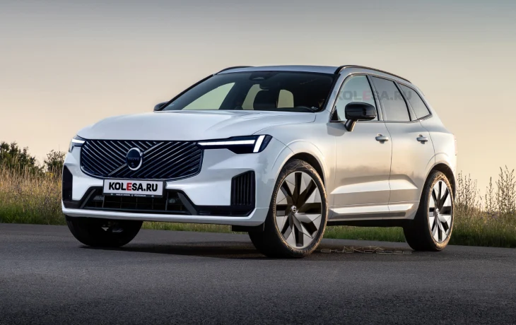 Новый рестайлинг Volvo XC60: первые изображения