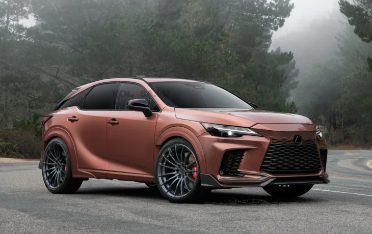 Новый топовый Lexus RX Morizo RR: первые изображения