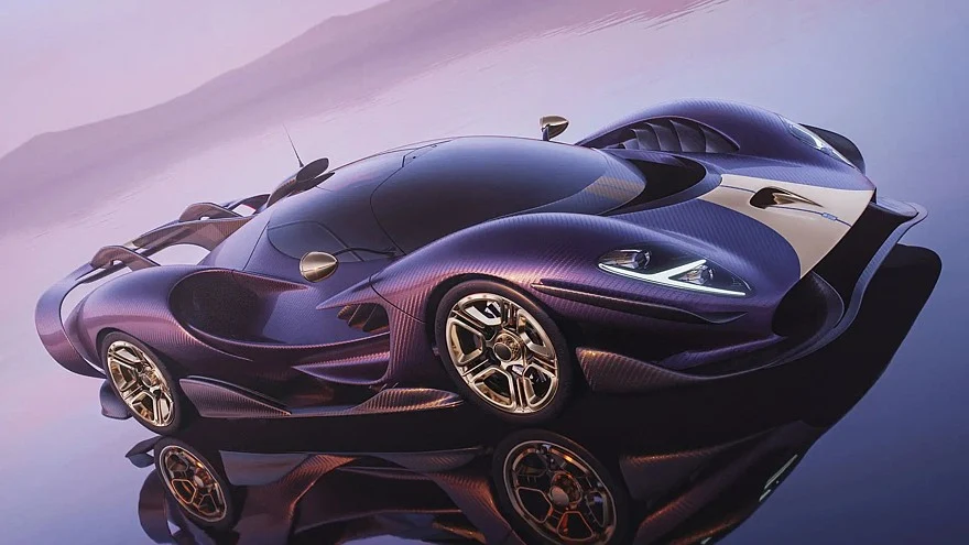 Рендеры De Tomaso P900 образца 2022 года