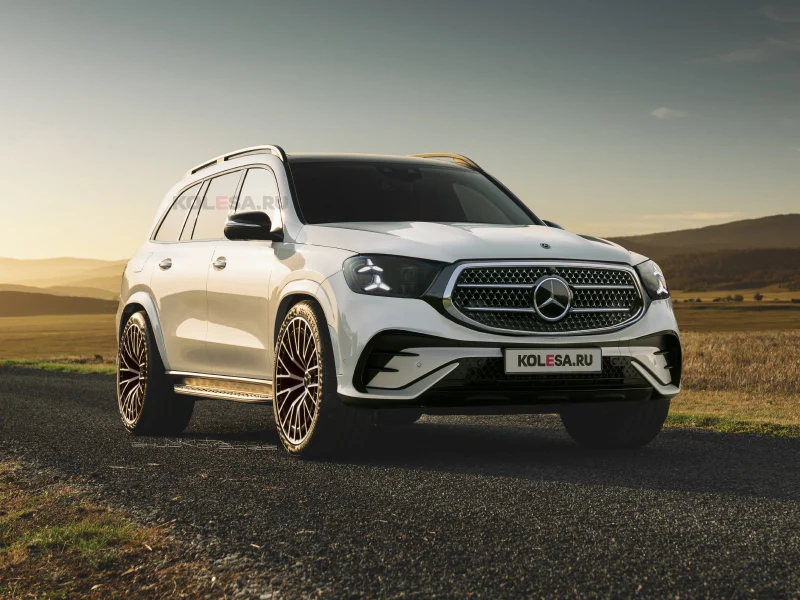 Второй рестайлинг Mercedes-Benz GLS: новые изображения