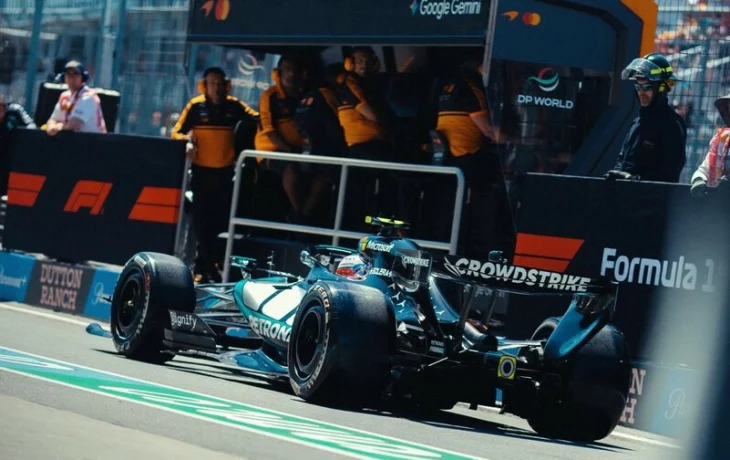 Mercedes доминирует в единственной тренировке Формулы 1 в Канаде