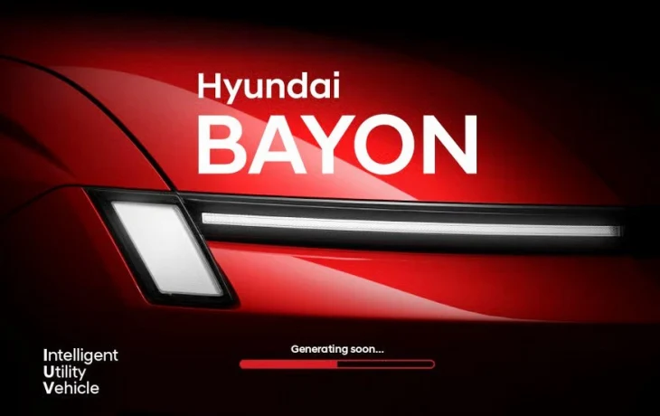 Кроссовер Hyundai Bayon в угловатом стиле: новые официальные кадры