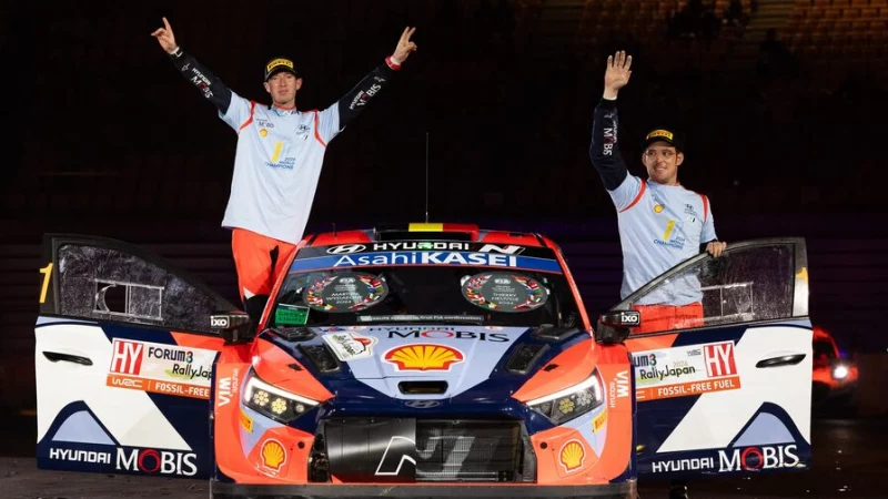 Тьерри Нёвилль вернёт в WRC стартовый номер «1»