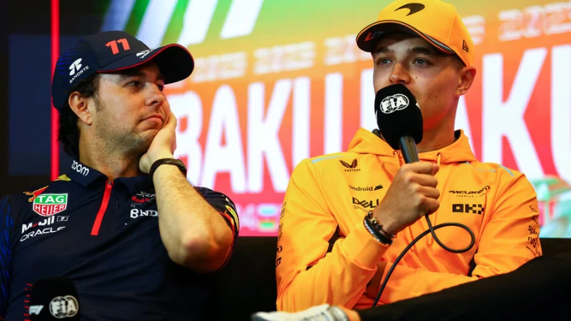 Серхио Перес: Норрис стал чемпионом благодаря обновлению машины