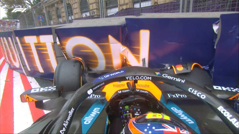 Оскар Пиастри сошел на первом круге Гран При Азербайджана