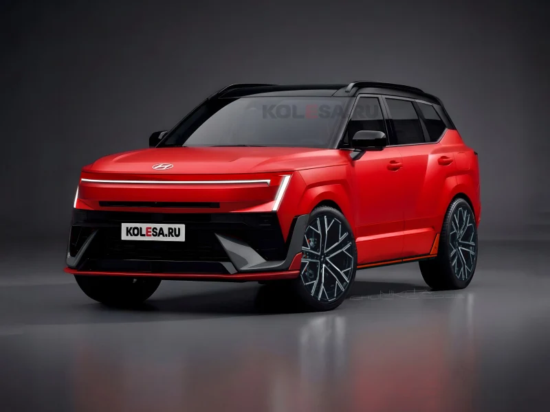 Новый Hyundai Tucson N: первые изображения