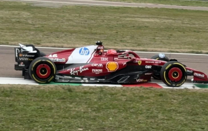 Машина Ferrari 2025 года дебютировала на трассе. Фото