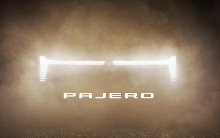 Внедорожник Mitsubishi Pajero возвращается: официальное изображение и сроки премьеры