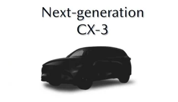 Mazda анонсировала паркетник CX-3 следующего поколения: первый тизер