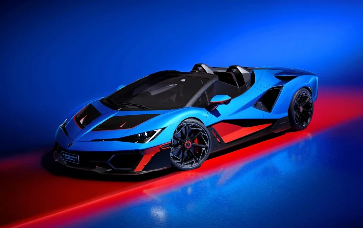 Lamborghini Fenomeno Roadster: космическая цена, ревущий V12 и никакой защиты от дождя