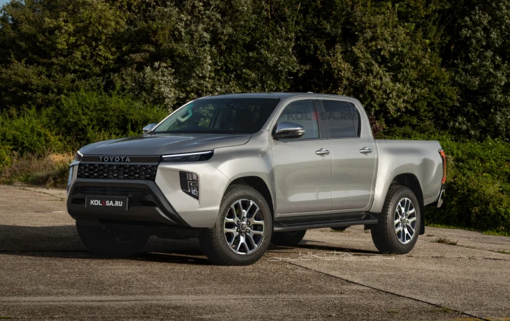 Новый Toyota Hilux: первые изображения