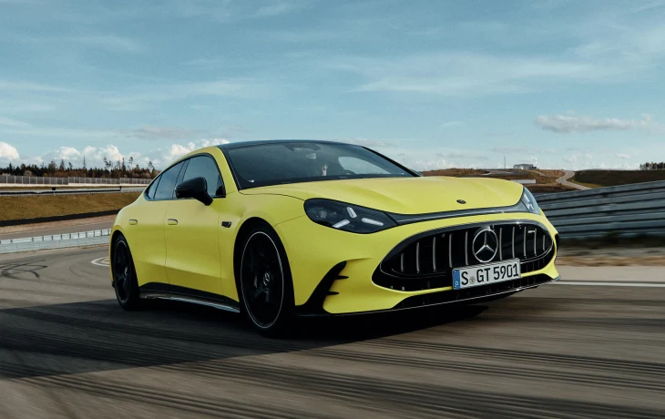 Новый Mercedes-AMG GT 4-door Coupe получил трёхмоторную 1169-сильную установку