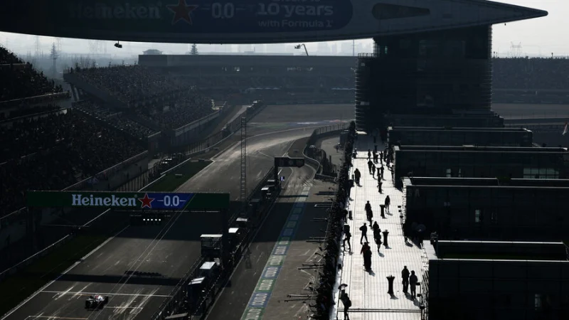 Трансляция спринта Формулы 1 в Шанхае