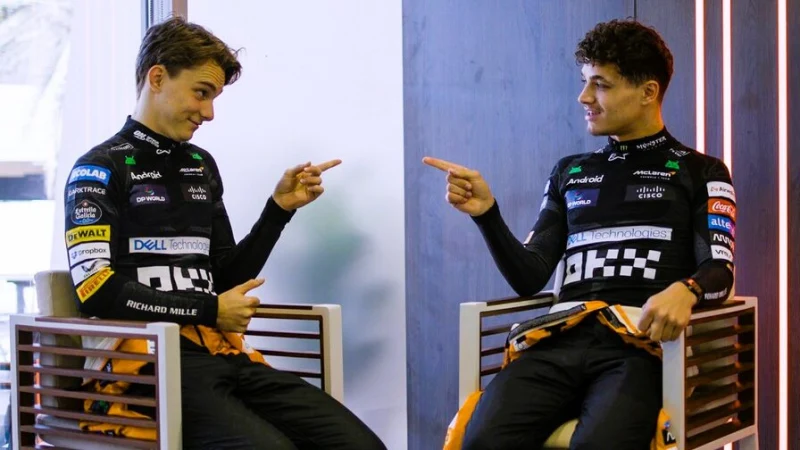 Личный зачет и Кубок конструкторов Ф1 после схода Пиастри в Баку