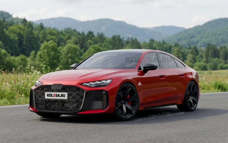 Седан Audi RS6 (C9): новые изображения