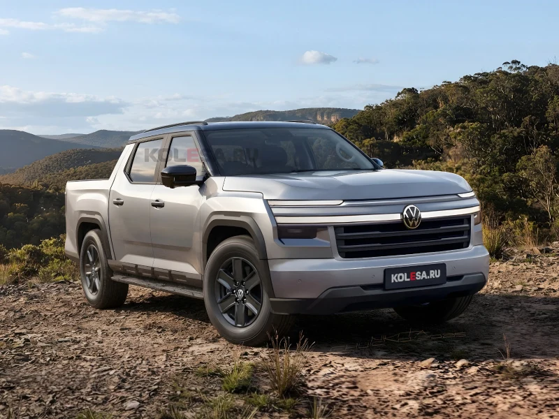 Новый Volkswagen Amarok: первые изображения