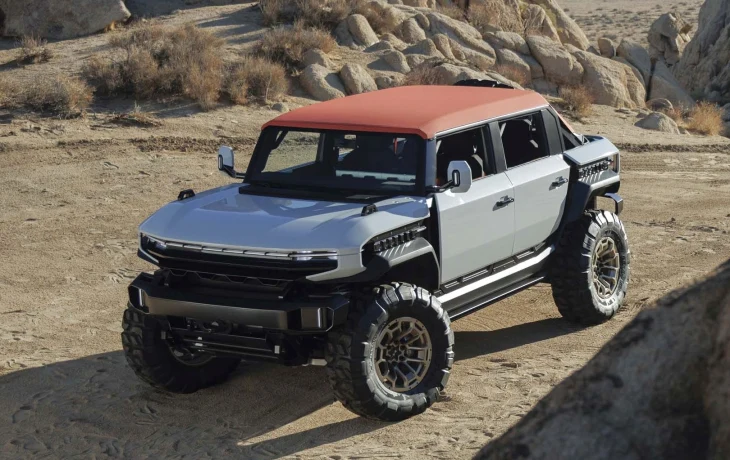 Представлен GMC Hummer X &mdash; потенциальный конкурент Ford Bronco и Jeep Wrangler