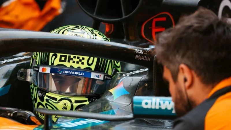 Норрис быстрее всех в первой тренировке Ф1 в Абу-Даби, Пиастри пропустил сессию