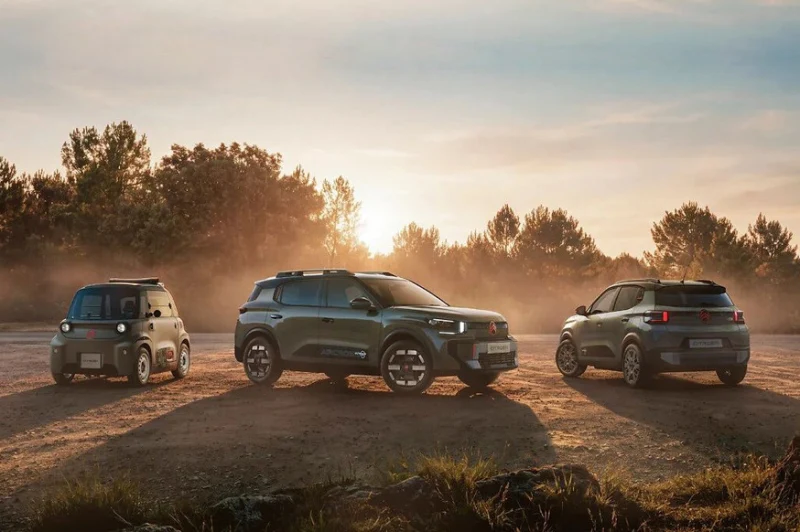 У европейских Citro&euml;n C3, C3 Aircross и Ami появились версии Outdoor