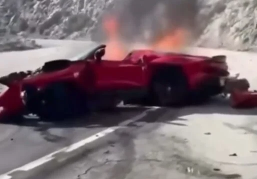  Создатель Call of Duty разбился на Ferrari недалеко от Лос-Анджелеса