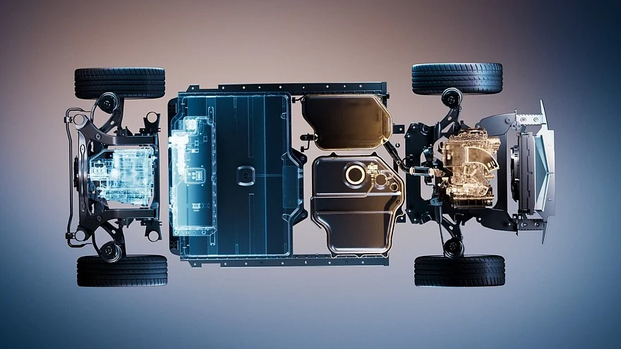 Вариант исполнения платформы RGEV medium 2.0 для plug-in гибридов