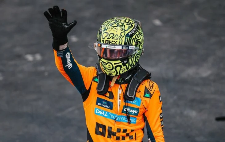 Ландо Норрис завоевал поул в квалификации к Гран При Бразилии, Ферстаппен – 16-й