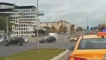  &laquo;Пытался уйти от столкновения&raquo;: массовое ДТП произошло на Ленинском проспекте в Москве