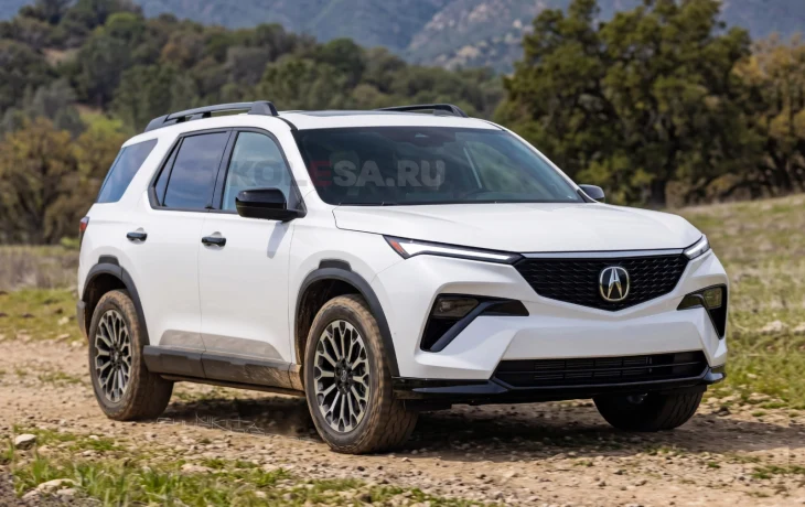 Новый приключенческий кроссовер Acura: первые изображения