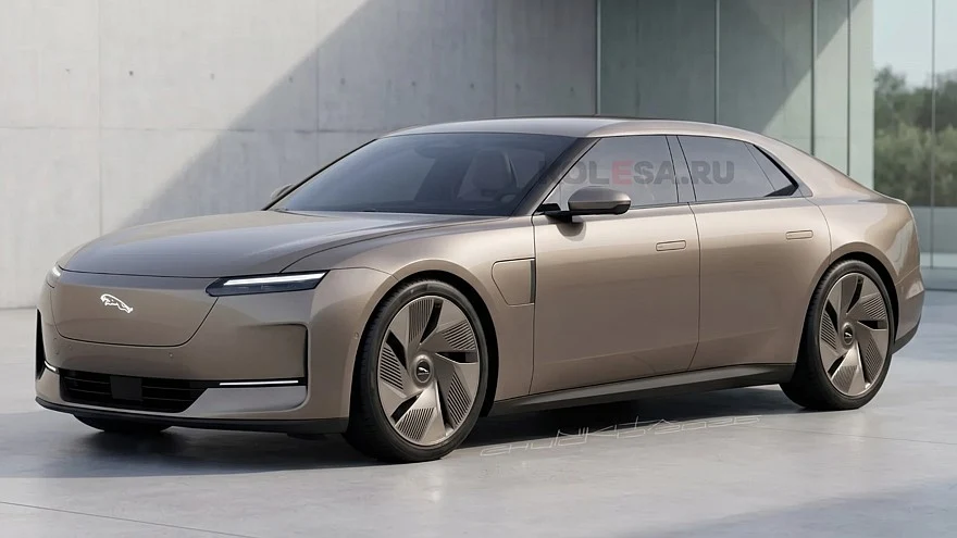 Рендеры нового Jaguar GT