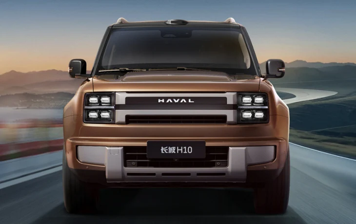 Флагманский кроссовер Haval Great Wall H10 приготовился к премьере