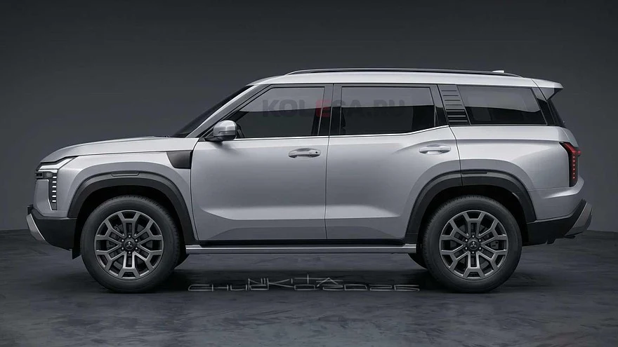 Рендеры нового Mitsubishi Pajero