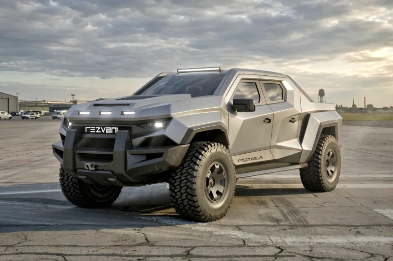 Мой Ford &mdash; моя крепость: представлен пикап Rezvani Fortress на базе Ford F-150 Raptor