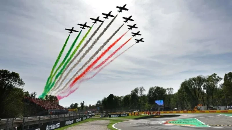 Трансляция гонки Формулы 1 в Италии