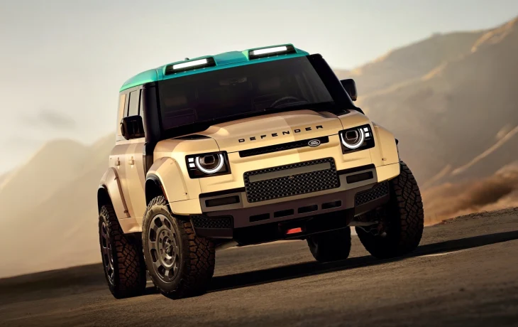 Land Rover готовит экстремальный Defender Dakar с 635-сильным V8 и &laquo;режимом полёта&raquo;