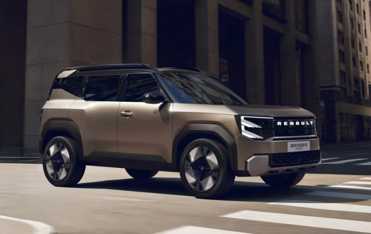 Кроссовер Renault Bridger для небогатых рынков: суровый облик и несколько вариантов начинки