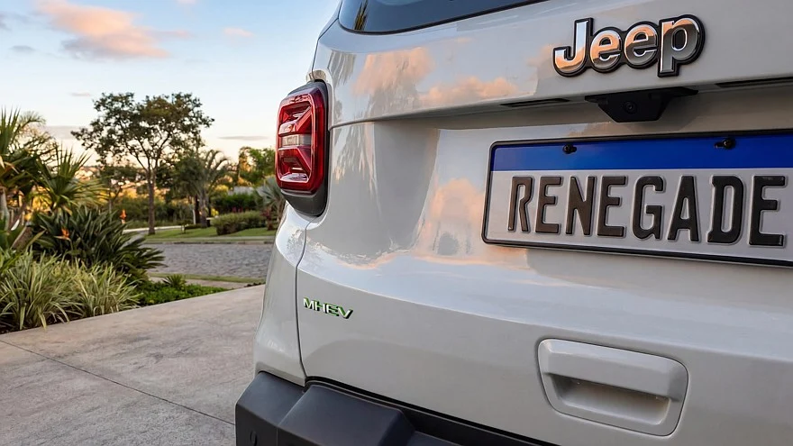 На фото: обновлённый Jeep Renegade Sahara