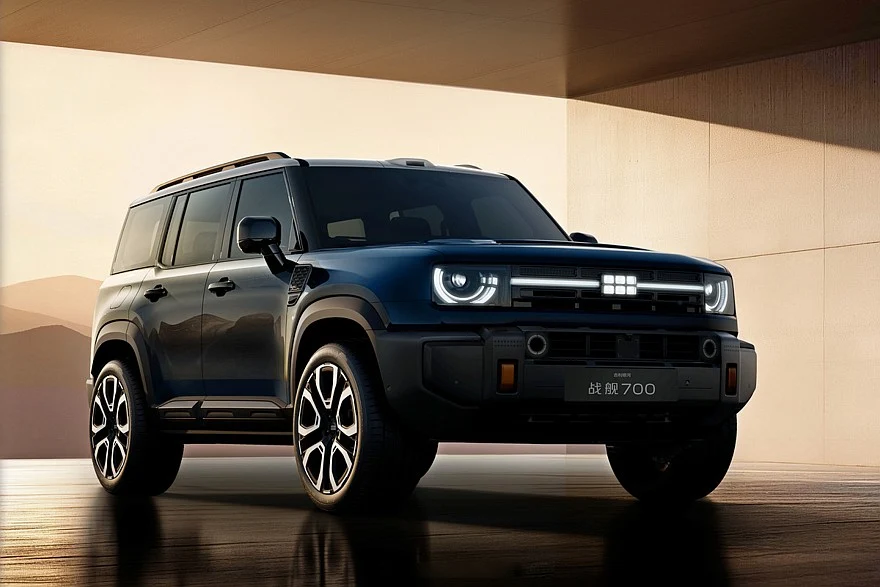 Серийный Geely Galaxy Cruiser 700 на мартовских картинках