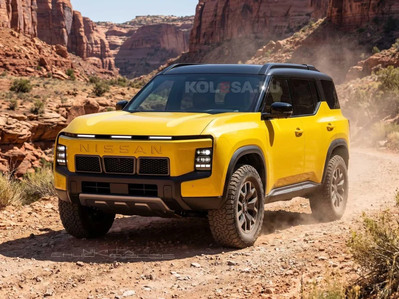 Новый Nissan Xterra: первые изображения