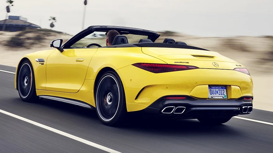 Нынешний Mercedes-AMG SL