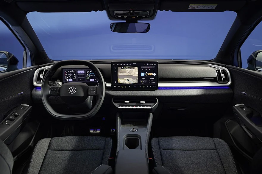На фото: салон Volkswagen ID. Cross