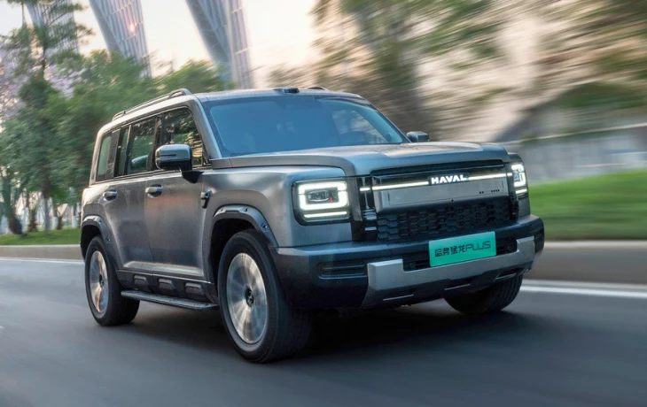 Удлинённый кроссовер Haval Raptor Plus: показан интерьер