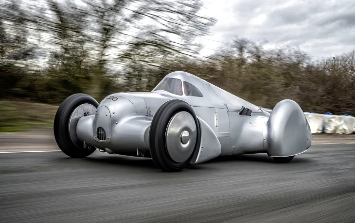 Компания Audi воссоздала рекордный автомобиль Auto Union Lucca 1935 года