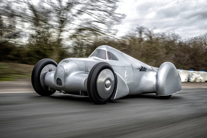 Компания Audi воссоздала рекордный автомобиль Auto Union Lucca 1935 года